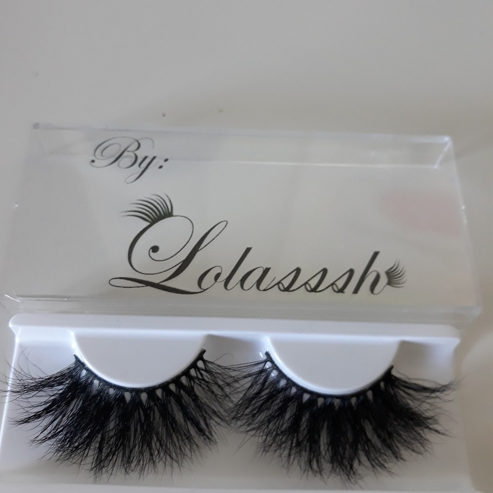 BY LOLASSSH 25mm faux mink eyelashes